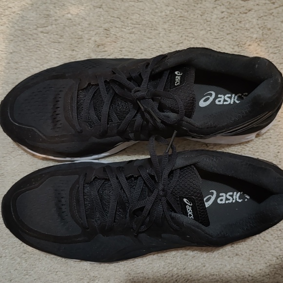 Asics Gel Kayano 22 Black Size 10.5M - Picture 6 of 7